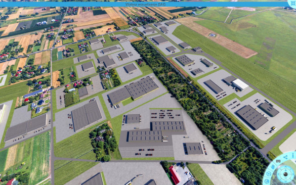 Panoramy lotnicze - Świdnik